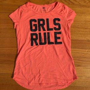Kids Girls Rule Shirt
